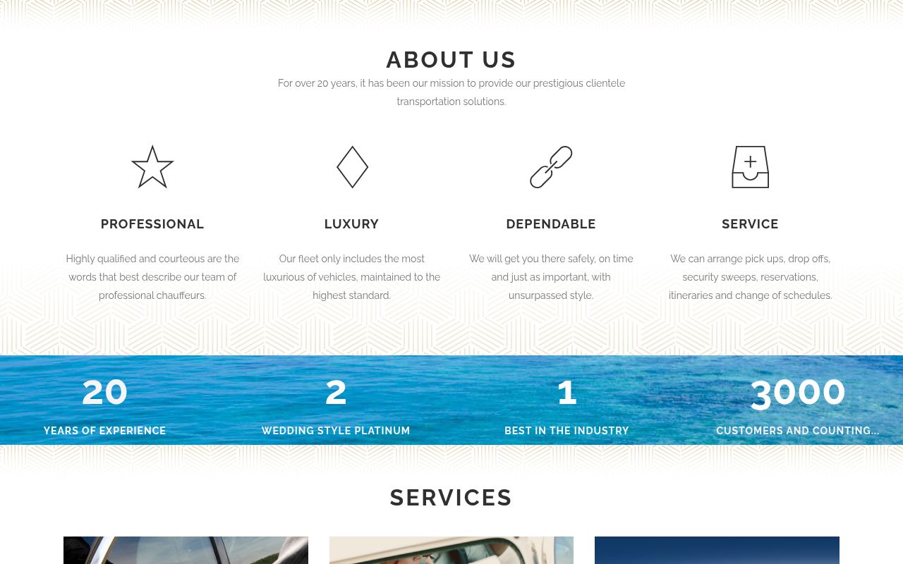 First Class Chauffeurs Inc.