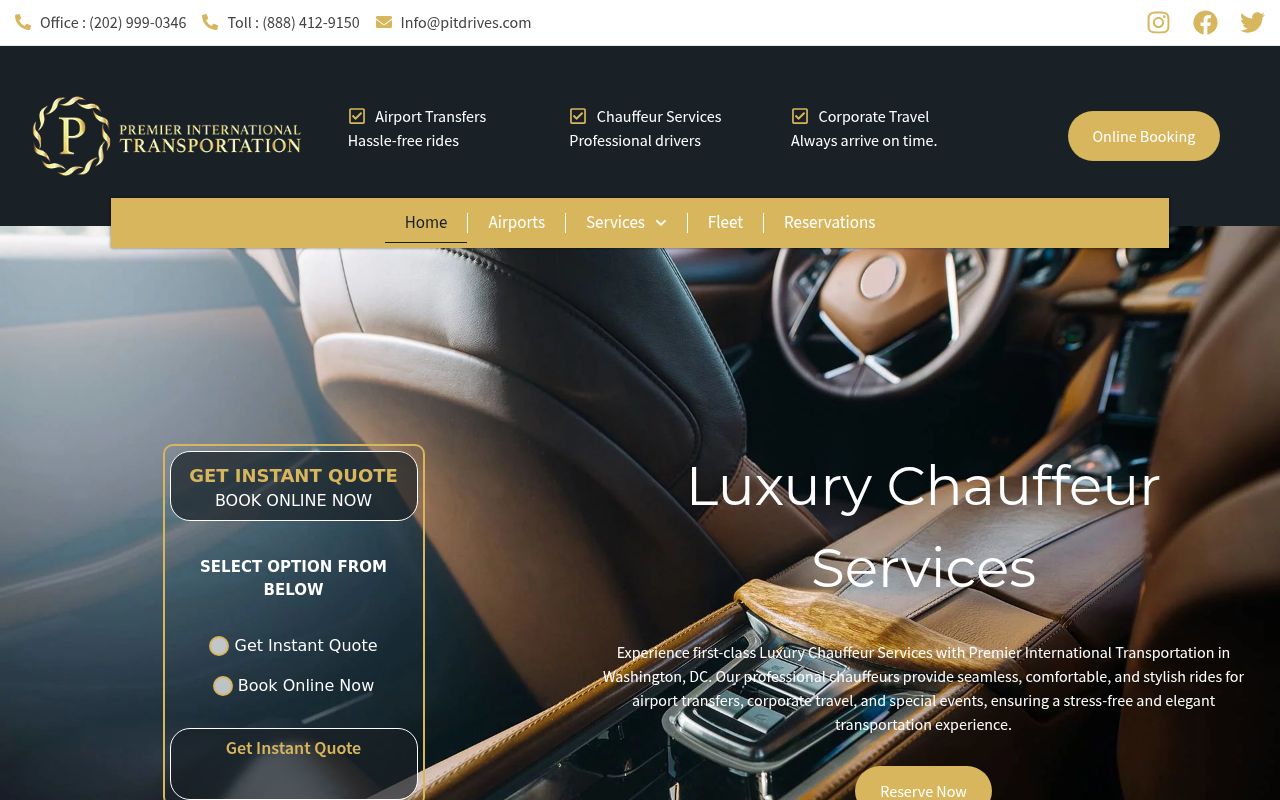 Premier International Transportation