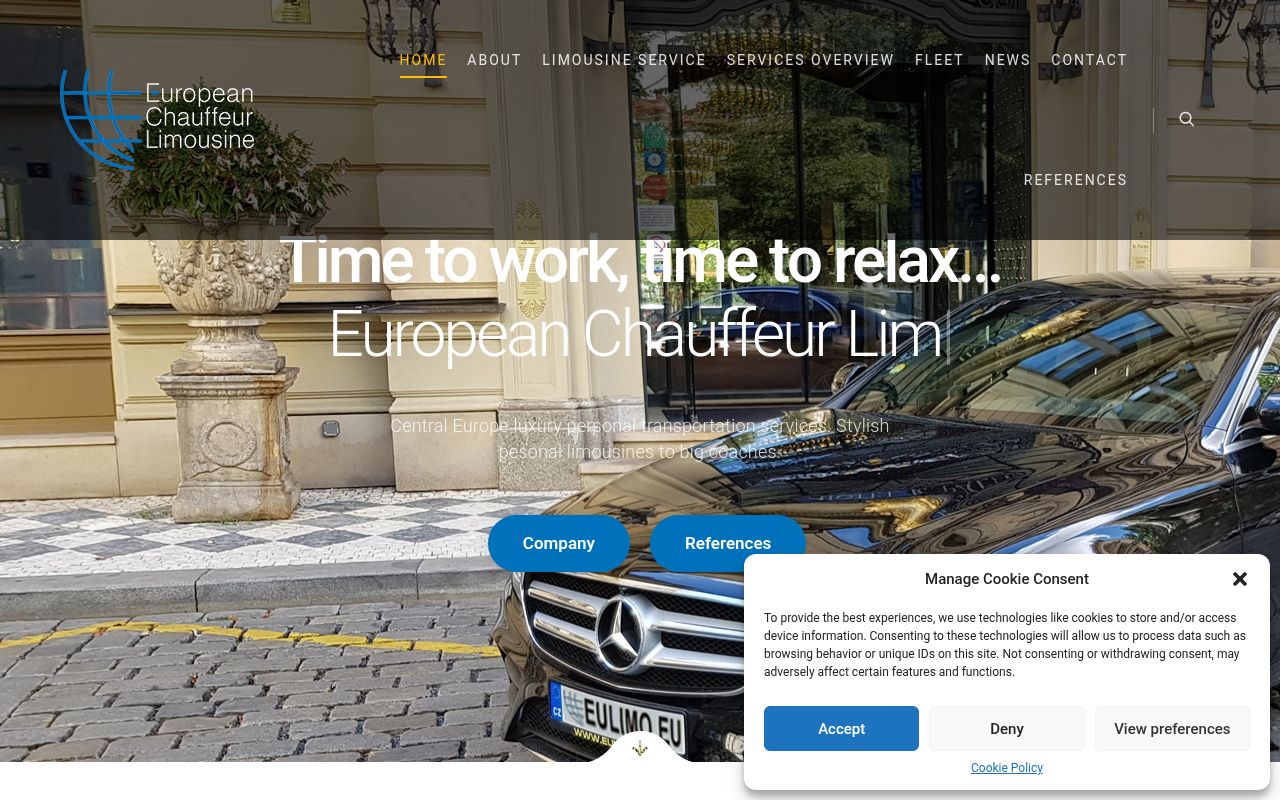 European Chauffeur Limousine Image