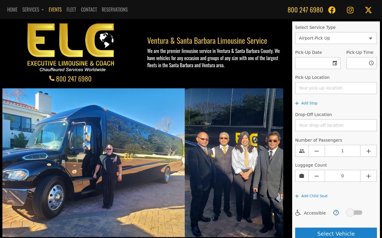 Executive Limousine & Coach Image