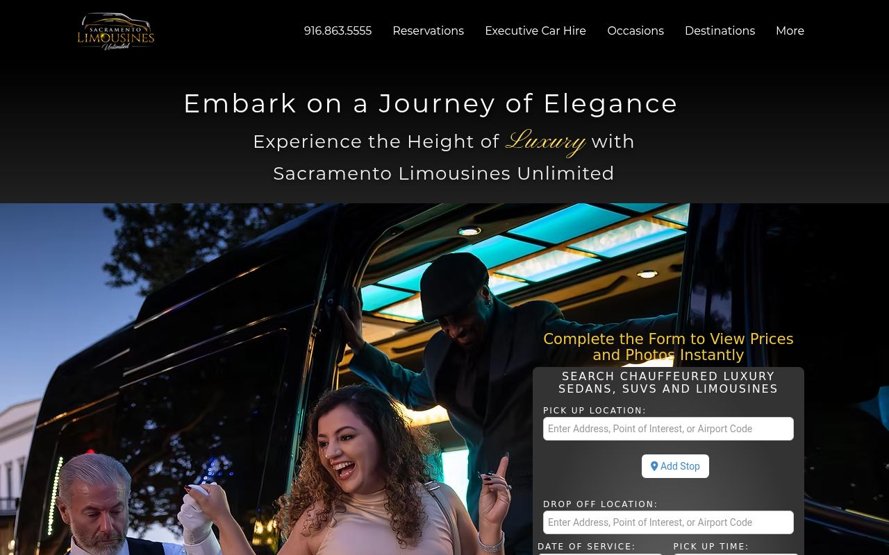 Sacramento Limousines Unlimited Image