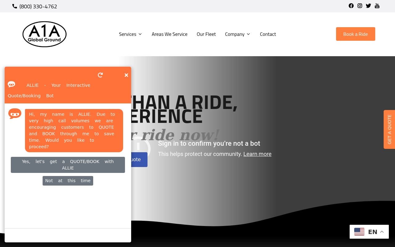 A1A Airport & Limousine Service Image