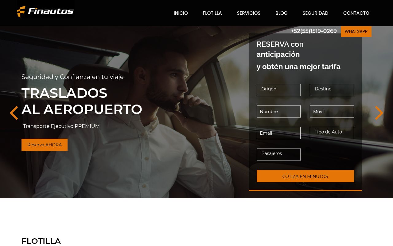 Finautos TransportaciÃ³n Terrestre Ejecutiva