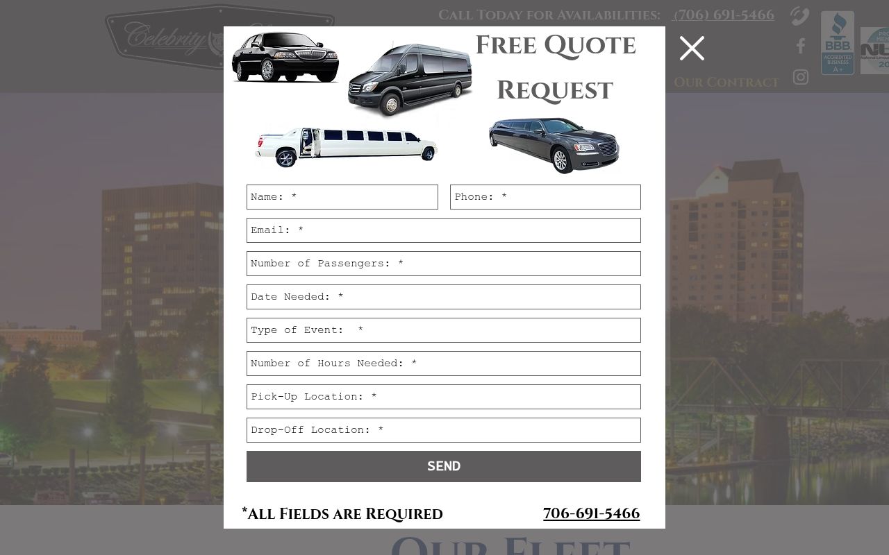 Celebrity Limos of GA Inc.