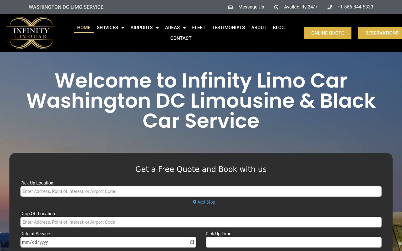 Infinity Limo Car