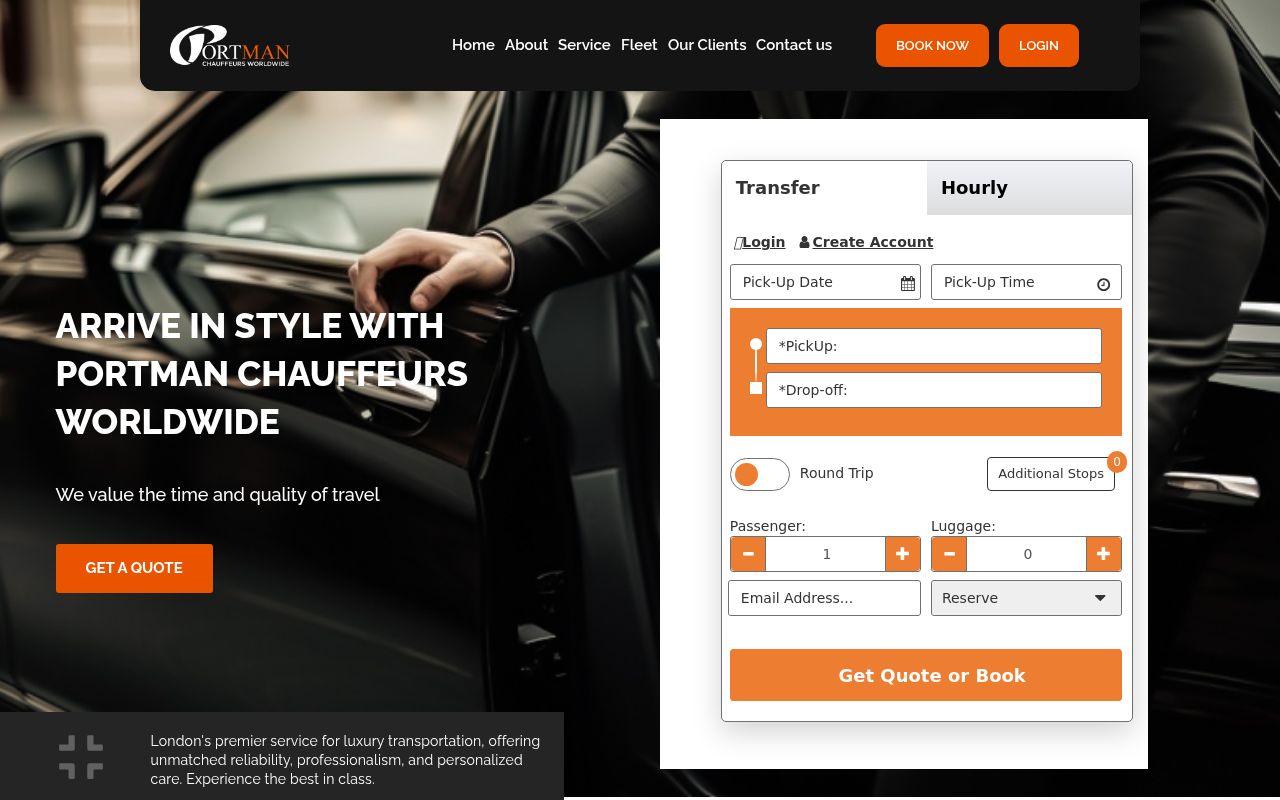 Portman Chauffeurs Worldwide Image