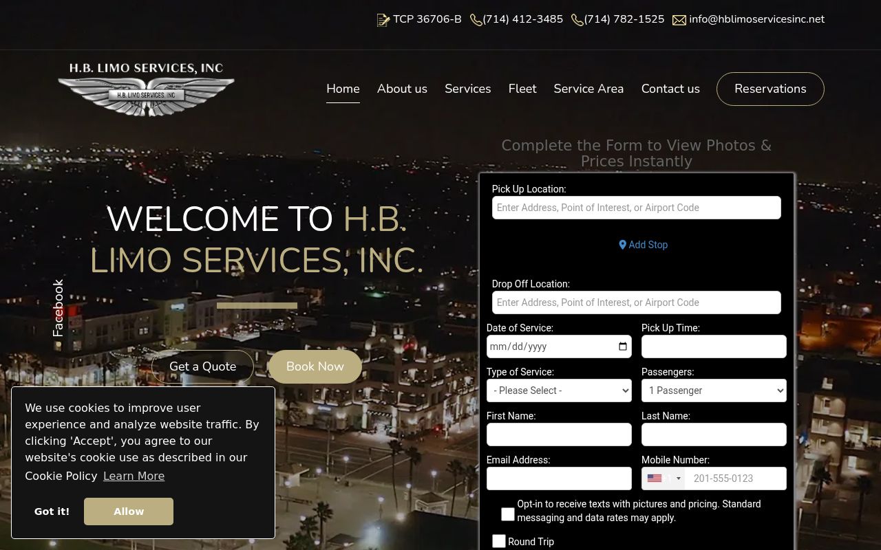 H.B. Limo Services, Inc.
