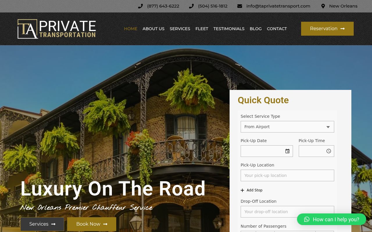 T&A Private Transportation