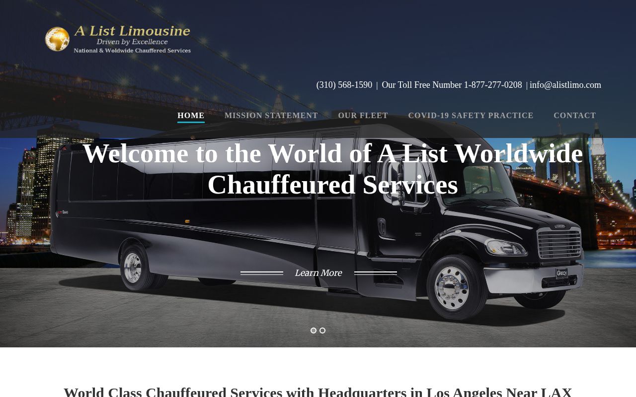 A List Worldwide Transportation Services