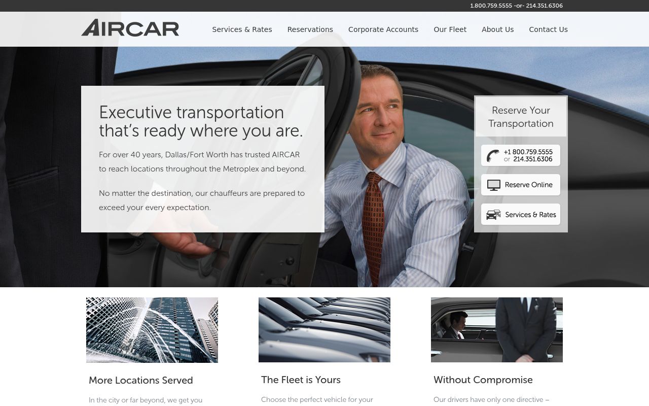 AirCar Executive Transportation Image
