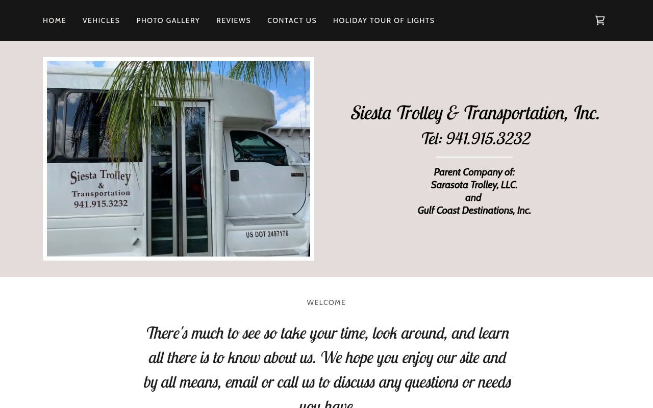 Siesta Trolley, Inc.