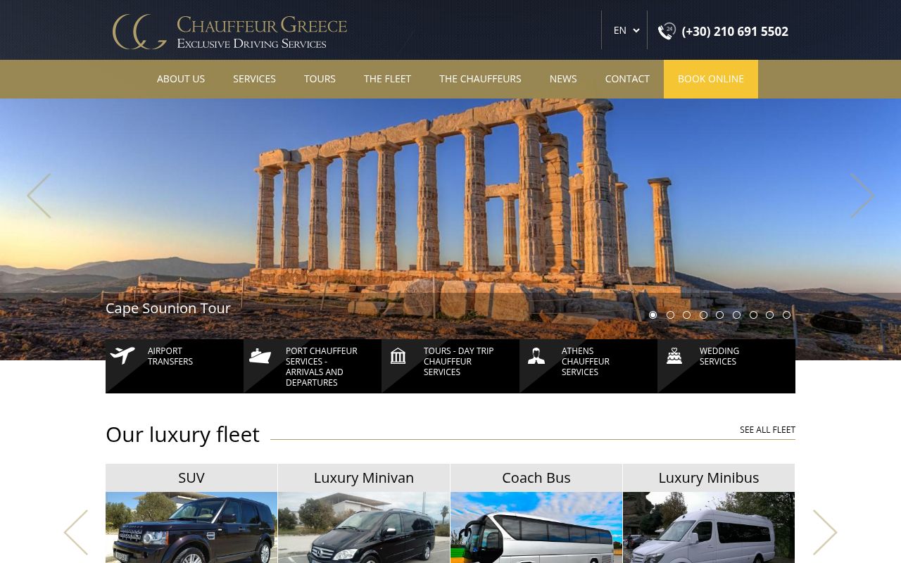 Chauffeur Greece (powered by FASTRACC S.A.) Image