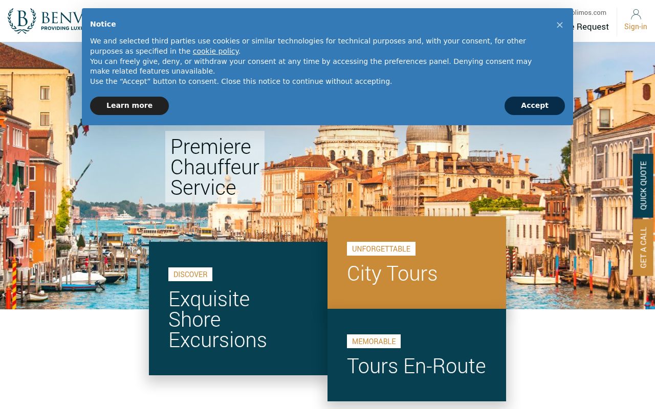 Benvenuto Limos & Private Tours