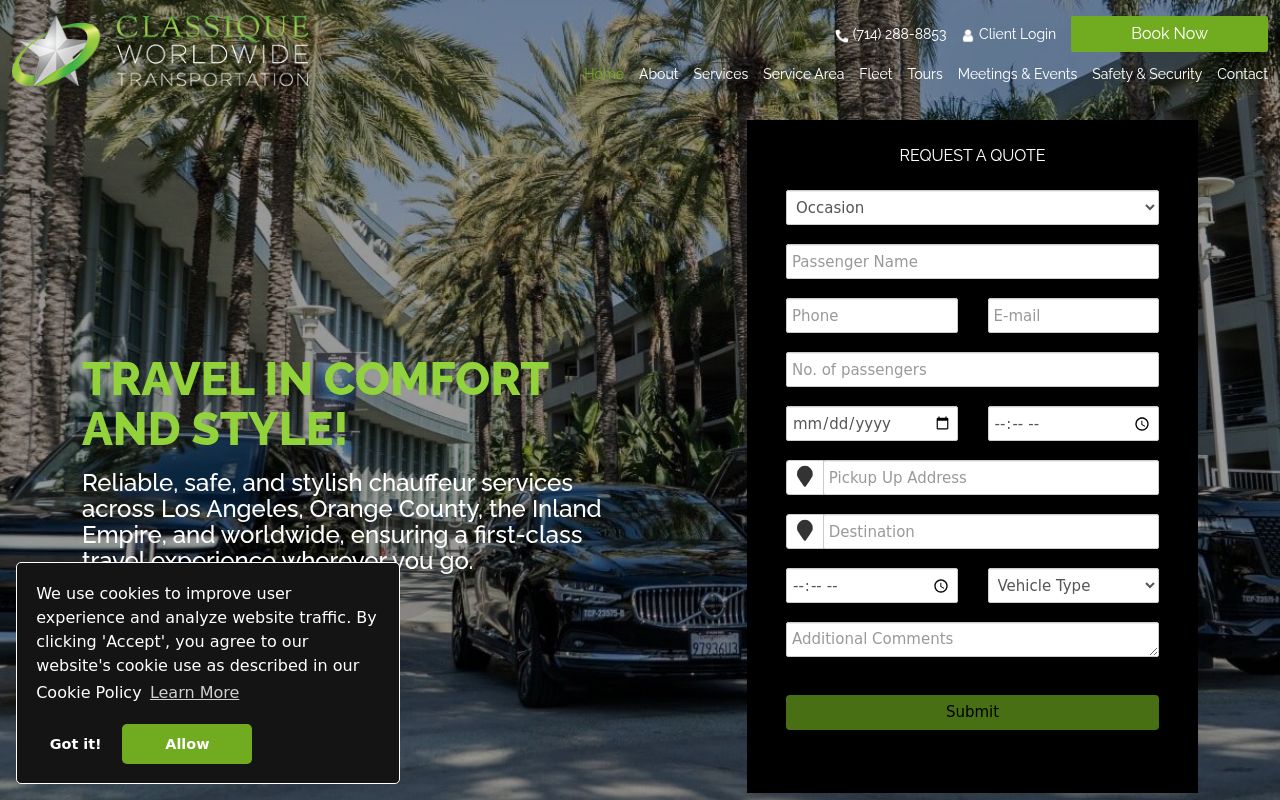 Classique Worldwide Transportation Image