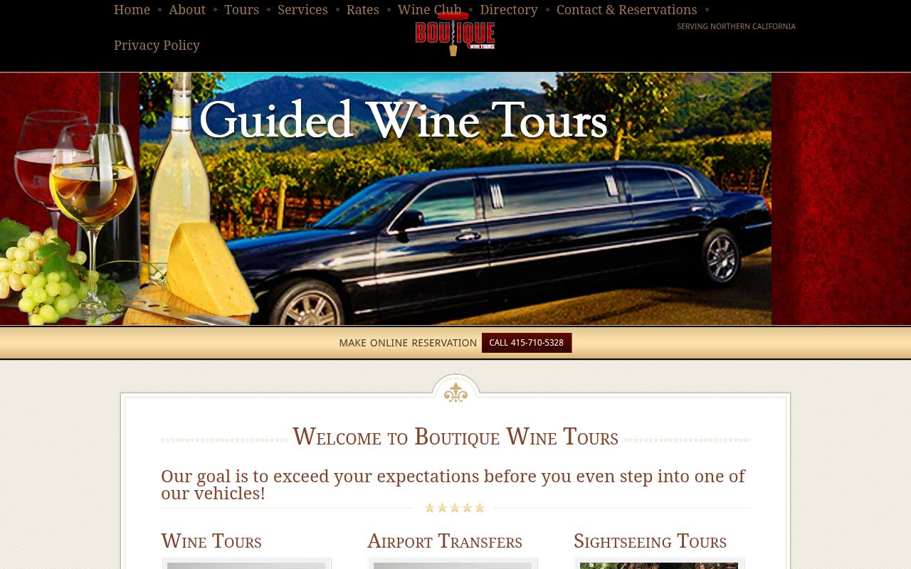 Boutique Wine Tours