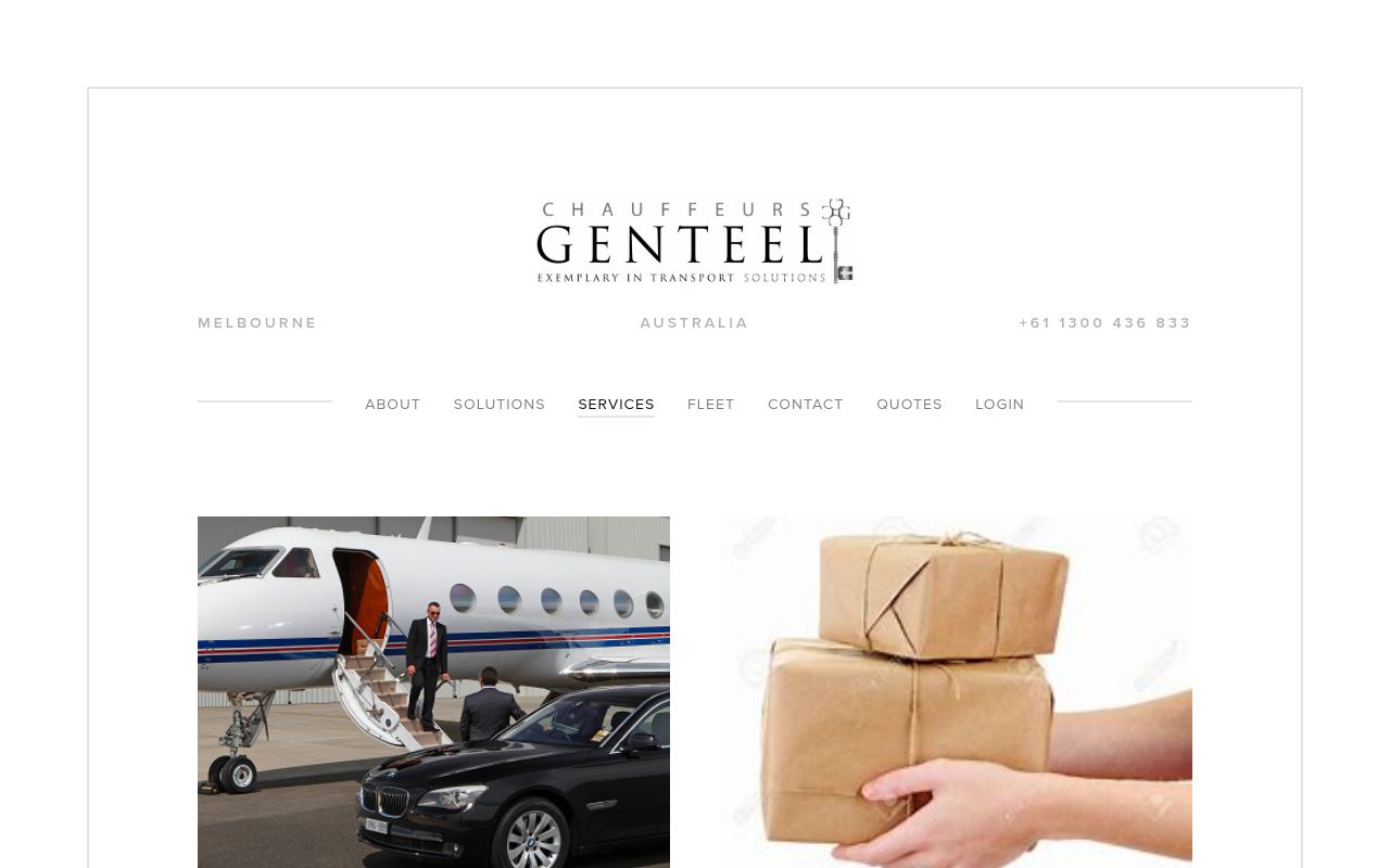Chauffeurs Genteel Image