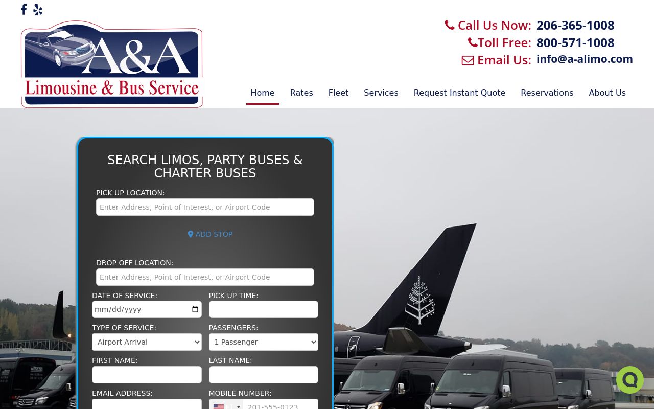 A & A Airport Limousine & Bus Service