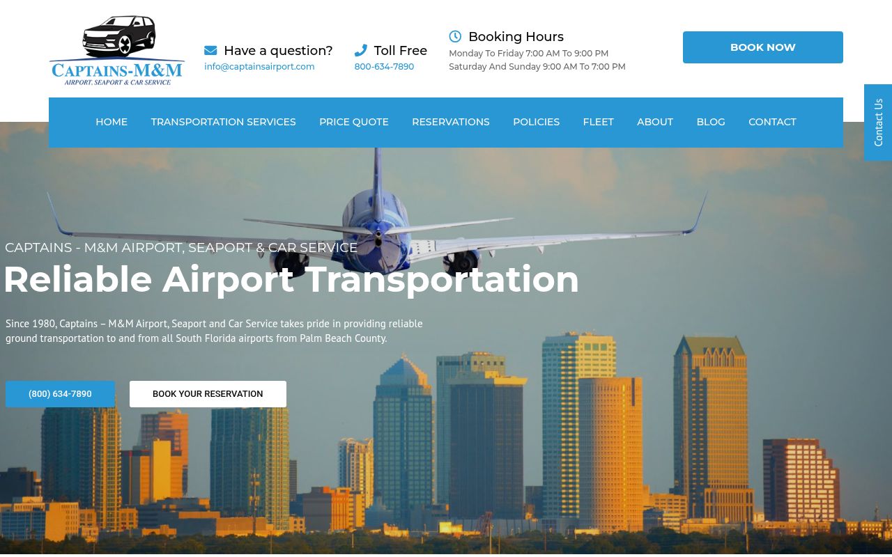 Captains-M&M Airport, Seaport & Car Service