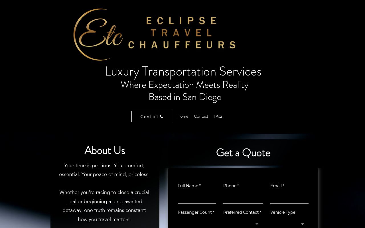 Eclipse Travel Chauffeurs LLC/JunoLux Transportation