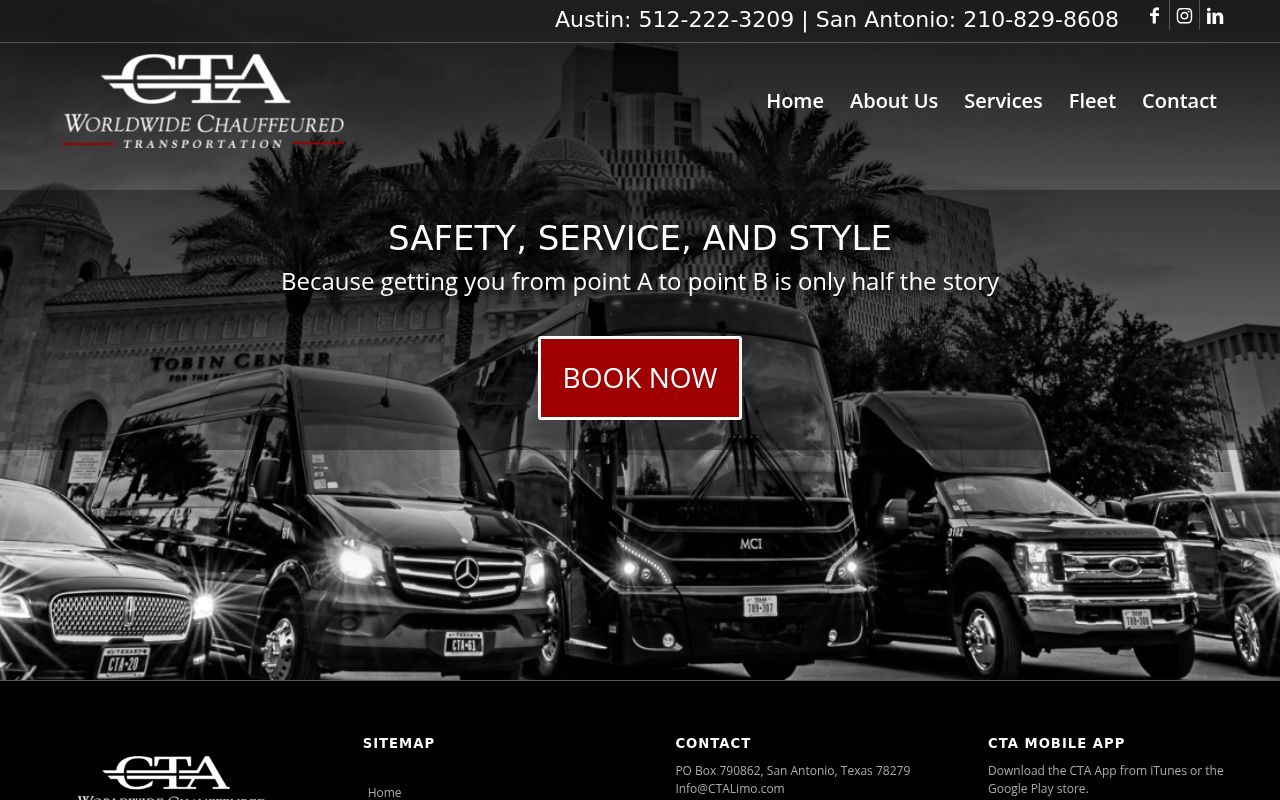 CTA Worldwide Chauffeured Transportation