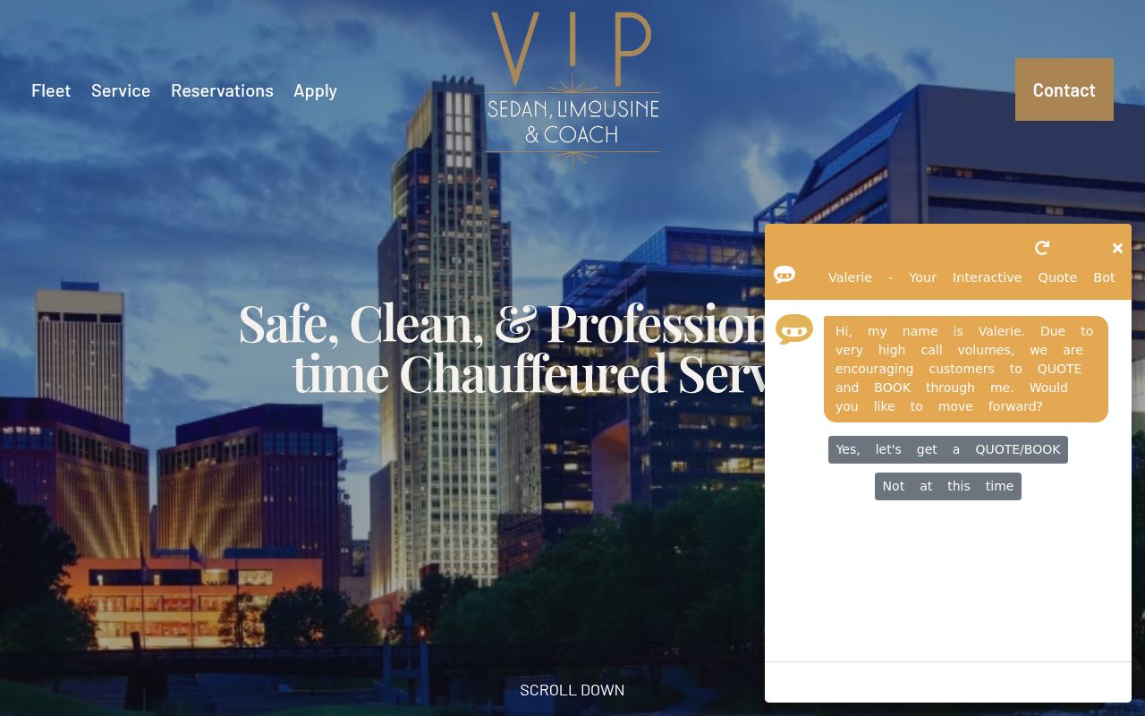 VIP Sedan, Limousine & Coach